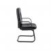 Jemini Rhone Visitors Chair 620x625x980mm Black KF03432 KF03432