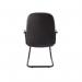 Jemini Rhone Visitors Chair 620x625x980mm Black KF03432 KF03432
