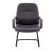 Jemini Rhone Visitors Chair 620x625x980mms Black KF03432 KF03432