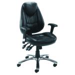 Avior Calabria Leather Look Operator Chair KF03434 KF03434