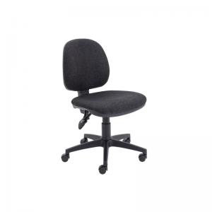 VOW Arista Concept Medium Back Chair 700x700x840-970 Charcoal KF03453