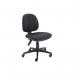 The VOW General Desk Chairs Arista Concept Medium Back Operator Chair features a sleek, modern design and is upholstered in charcoal fabric. Its medium back provides support for the lower back while its adjustable height allows for personalized comfort.
