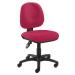 Arista Concept Medium Back Permanent Contact Operator Chair Claret KF03454
