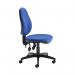 Arista Aire Deluxe High Back Chair 700x700x970-1100mm Blue KF03460 KF03460