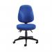 Arista Aire Deluxe High Back Chair 700x700x970-1100mm Blue KF03460 KF03460