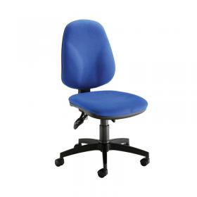 Arista Aire Deluxe High Back Chair 700x700x970-1100mm Blue KF03460 KF03460