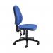 Arista Aire Deluxe High Back Chair 700x700x970-1100mm Blue KF03460 KF03460