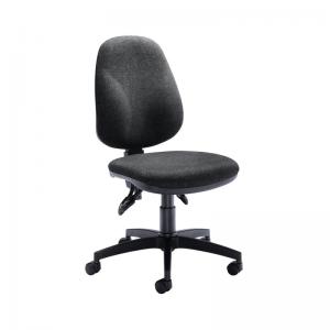 VOW Arista Aire Deluxe High Back Chair 700x700x970-1100mm Charcoal