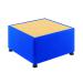 Arista Blue Modular Reception Coffee Table KF03491