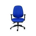 Cappela Rise High Back Posture Chair 652x545x820mm Blue KF03494 KF03494