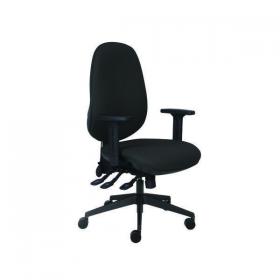 Cappela Rise High Back Posture Chair 652x545x820mm Black KF03496 KF03496