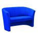 Avior Blue 2 Seat Fabric Tub Sofa KF03524