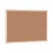 Q-Connect Lightweight Cork Noticeboard 400x600mm KF03566 KF03566