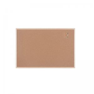 Q-Connect Cork Board Wooden Frame 600x900mm KF03567 KF03567