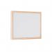 Q-Connect Wooden Frame Whiteboard 400x300mm KF03569 KF03569