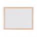 Q-Connect Wooden Frame Whiteboard 400x300mm KF03569 KF03569