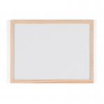 Q-Connect Wooden Frame Whiteboard 400x300mm KF03569 KF03569