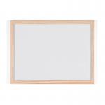 Q-Connect Wooden Frame Whiteboard 400x300mm KF03569 KF03569