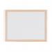 Q-Connect Wooden Frame Whiteboard 400x300mm KF03569 KF03569