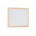 Q-Connect Wooden Frame Whiteboard 400x300mm KF03569 KF03569
