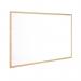 Q-Connect Wooden Frame Whiteboard 600x400mm KF03570 KF03570