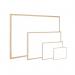 Q-Connect Wooden Frame Whiteboard 600x400mm KF03570 KF03570