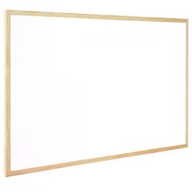 Q-Connect Wooden Frame Whiteboard 600x400mm KF03570 KF03570