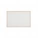 Q-Connect Wooden Frame Whiteboard 900x600mm KF03571 KF03571