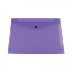 Q-Connect A4 Purple Polypropylene Document Folder PackKF03598 KF03598