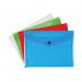 Q-Connect Polypropylene Document Folder A5 Assorted (12 Pack) KF03609 KF03609