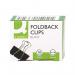 Q-Connect Foldback Clip 16mm Black (Pack of 10) KF03650 KF03650