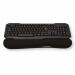 Q-Connect Memory Foam Keyboard Wristrest Anti-slip Rubber Base Black KF03684 KF03684