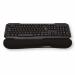 Q-Connect Memory Foam Keyboard Wristrest Anti-slip Rubber Base Black KF03684 KF03684