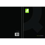 Q-Connect Hardback Casebound Notebook A5 Black (Pack of 3) KF03726 KF03726
