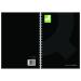 Q-Connect Hardback Wirebound Book A5 Black (Pack of 3) KF03728