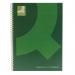 Q-Connect Recycled Wirebound Notebook A4 Green (Pack of 3) KF03731 KF03731