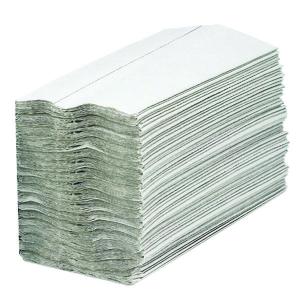 Image of 2Work 1-Ply C-Fold Hand Towels White Pack of 2880 KF03802 KF03802