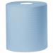 2Work Centrefeed Roll 1-Ply 300m Blue (Pack of 6) KF03803 KF03803