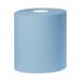 2Work Centrefeed Roll 2-Ply 150m Blue (Pack of 6) KF03805 KF03805