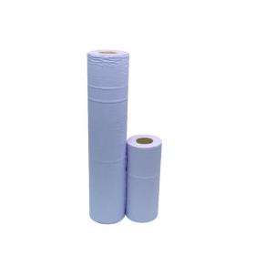 2Work 2-Ply Hygiene Roll 10 Inch Blue (Pack of 24) F03806 KF03806