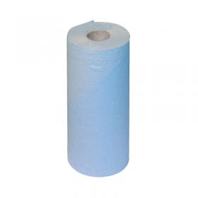 2Work 2-Ply Hygiene Roll 20 Inch Blue (Pack of 12) KF03807 KF03807