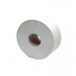 2Work Jumbo Toilet Roll 2-Ply 60mm Core (Pack of 6) JKF03810 KF03810