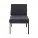 Jemini Reception Chair 520x670x800mm Charcoal KF04010 KF04010