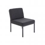 Jemini Reception Chair 520x670x800mm Charcoal KF04010 KF04010