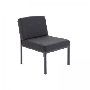 VOW Jemini Reception Chair 520x670x800mm Charcoal KF04010 KF04010