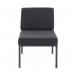 Jemini Reception Chair 520x670x800mm Charcoal KF04010 KF04010