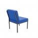 Jemini Reception Chair 520x670x800mm Blue KF04011 KF04011