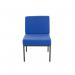 Jemini Reception Chair 520x670x800mm Blue KF04011 KF04011