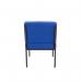 Jemini Reception Chair 520x670x800mm Blue KF04011 KF04011