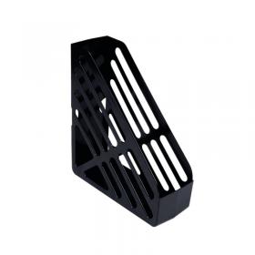 Q-Connect Magazine Rack Black CP073KFBLK KF04061